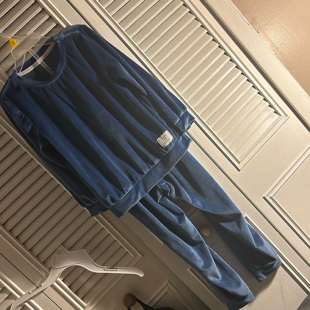 Blue sweat suit SHEIN